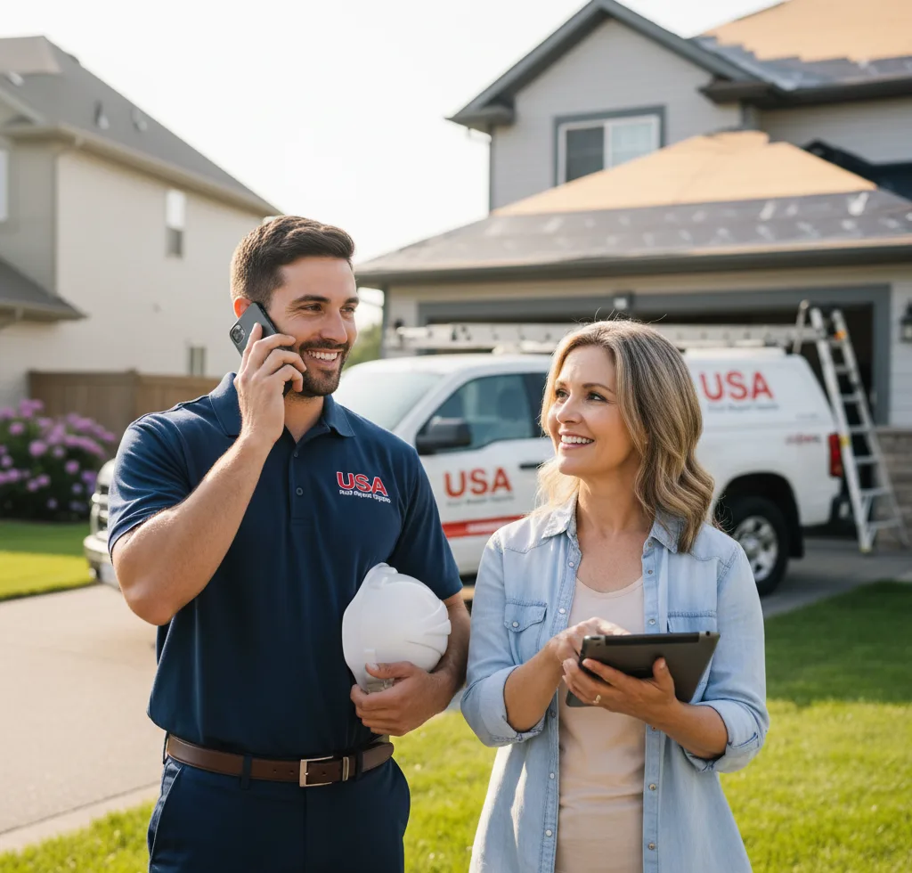USA Roof Repair Experts customer support in Moscow Mills